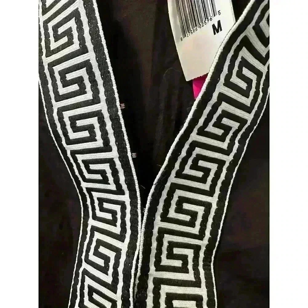 The Macbeth Collection NWT by Margaret Josephs Women’s V-Neck Swim Top Cover-Up - Picture 4 of 9